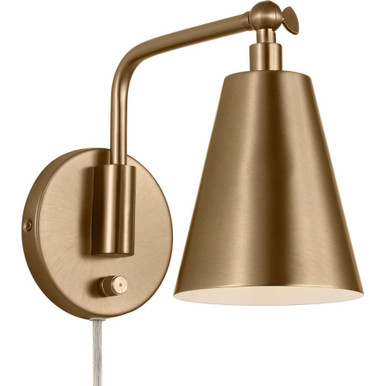 Drae 1 Light Task Wall Sconce 8.13 Inch Wide by Generation - GLW2001