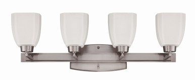 Bridwell 4 Light Vanity Light by Craftmade - 14728BNK4