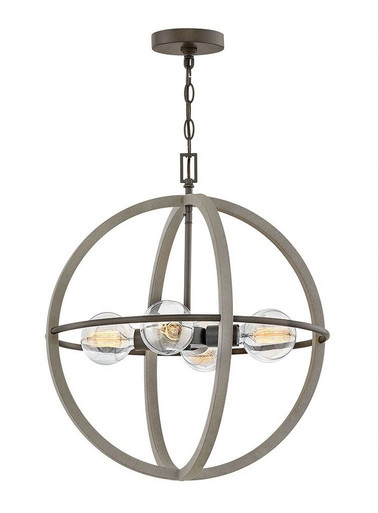 Bodie 4 Light Small Chandelier by Hinkley - 3424DC