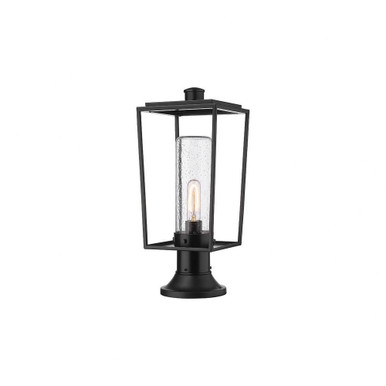 Sheridan 1 Light Outdoor Pier Mounted Fixture 19.5 x 8 by Z-Lite - 594PHMR