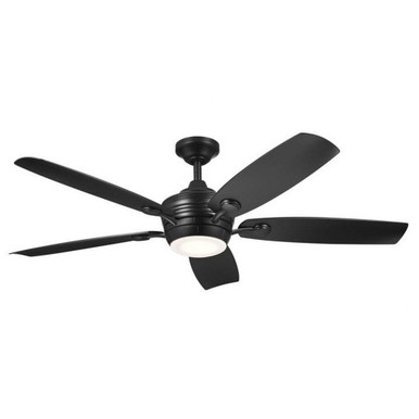 Tranquil Five Blade Ceiling Fan with Light Kit 56 Inches Wide by Kichler  - 310080