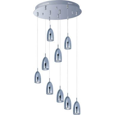 Bullet 9 LED Light Large Pendant by ET2 - E22248-PC