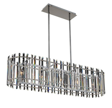 Viano 5 Light Small Island Pendant by Allegri - 036861-010-FR001