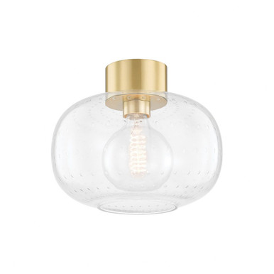 Harlow 1 Light 12 Inch Wide Steel Flush Mount by Mitzi - H403501