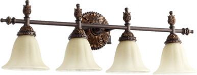 Rio Salado 4 Light Vanity Light by Quorum - 5157-4-44