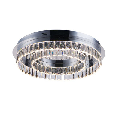Icycle 42W 1 LED 21.5 Inch Wide Flush Mount by Maxim - 38372BCPC