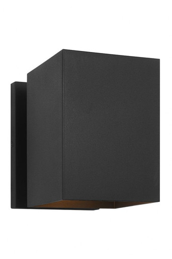 Pohl 1 Light Outdoor Wall Lantern 7 Inch Tall by Visual Comfort Studio - SLO1101TXB