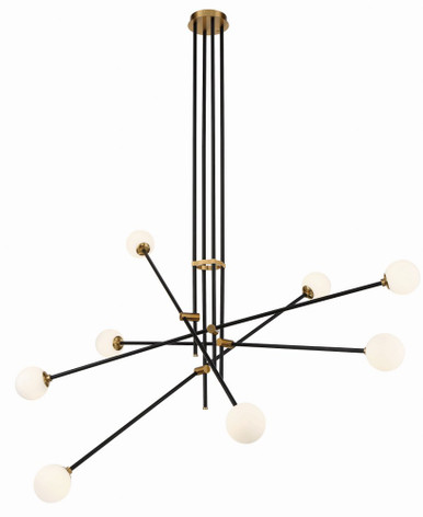 Cosmet 8 Light Oversized Pendant by George Kovacs - P8152-681