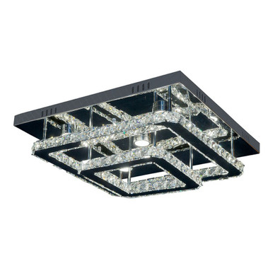 Ember 78W 5 LED 21.65 Inch Wide Flush Mount by Zeev - FM60021-LED-CH-D