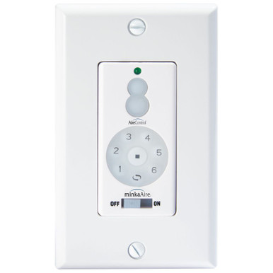 Accessory 4.75 Inch Full Function DC Fan Wall Remote Control by Minka Aire - WC600
