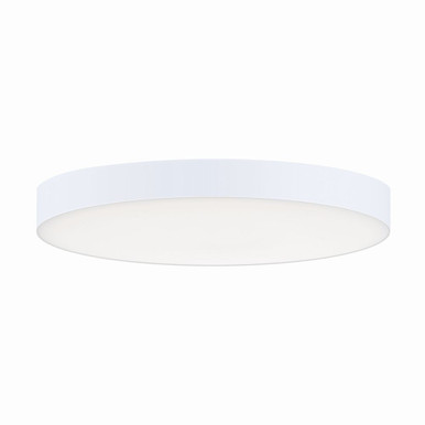Trim 15W 1 LED 7 Inch Wide Round Flush Mount by Maxim - 57883WTWT