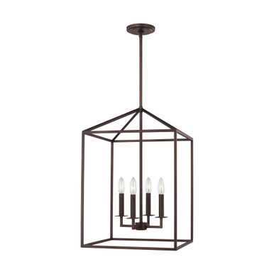 Perryton 4 Light Small Foyer Chandelier by Generation Lighting - 5115004