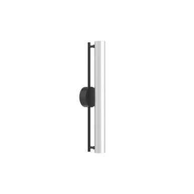 Gramercy 20W LED Wall Sconce 24.25 Inch Tall and 2.38 Inch Wide by Kuzco - WS70124-BK-UNV