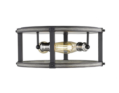 Kirkland 3 Light 16.25 Inch Wide Round Flush Mount by Z-Lite - 472F3R