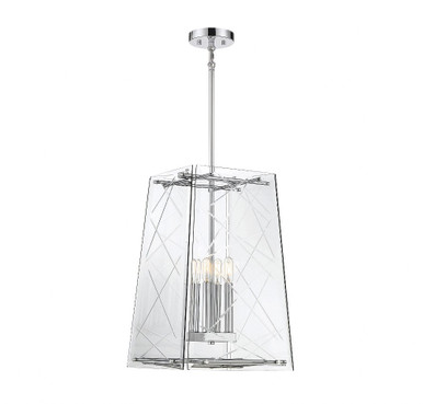 Kole 4 Light Medium Pendant by Savoy House - 3-1617-4