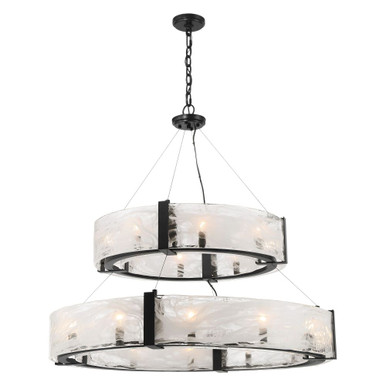 Cloud Break 20 Light Oversized Pendant by Minka Lavery - 3610-66A
