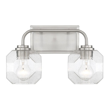Baldwin 2 Light Bath Vanity 9.5 Inch Tall and 16 Inch Wide by Savoy House - L8-4399-2