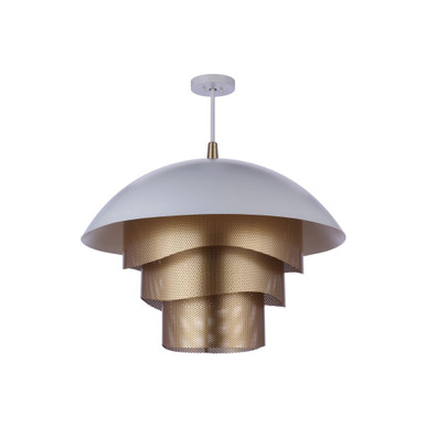 Sculptural Statement 40W 1 LED Pendant 25.38 X 31.25 Inch Wide by Craftmade - P1011-LED