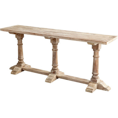 Cruzar Console 16 Inch Wide by 83.75 Inch Long by Cyan - 07009
