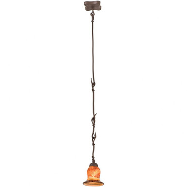 Vine 1 Light Mini Pendant by Kalco - 1821BA/1219