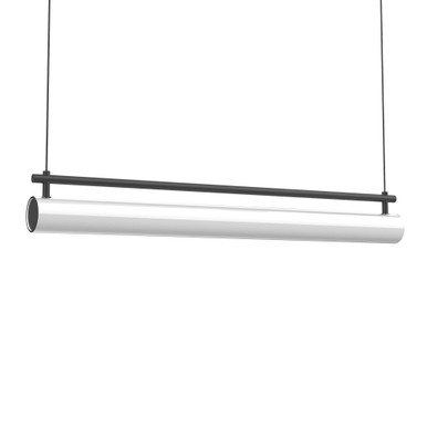 Gramercy 30W LED Linear Pendant 4.63 Inch Tall and 2.63 Inch Wide by Kuzco - LP70130-BK-UNV