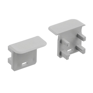 Ils Te Series Deep Well Rc End Cap (5 Pair) by Kichler 1tee1dwrcssil - 1tee1dwrcssil
