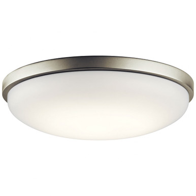 Ceiling Space 34W 1 Light 17.75 Inch Wide Flush Mount by Kichler - 10765NILED