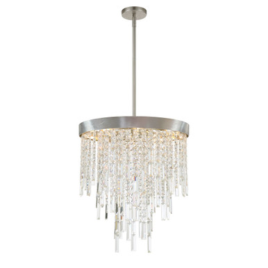 Winfield 5 Light Chandelier 23.5 Inch Tall and 20 Inch Wide by Crystorama - WIN-215-SA-CL-MWP