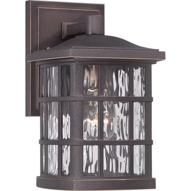 Stonington 1 Light Outdoor Wall Lantern 10.5 Inch Tall by Quoizel - SNN8406