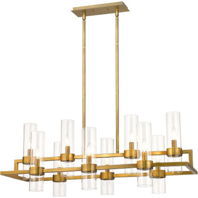 Datus 10 Light Chandelier 16.75 x 16.5 Inches Wide by Z-Lite - 4008-10