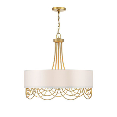 Croix 4 Light Pendant 24.88 Inch Tall and 25.5 Inch Wide by Savoy House - L7-7100-4-260
