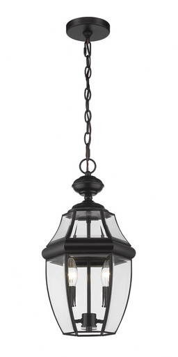 Westover 2 Light Small Outdoor Pendant by Z-Lite - 580CHM-BK