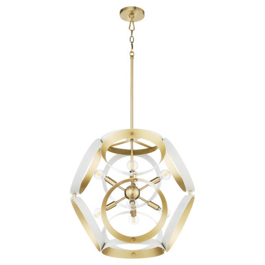 Domain 8 Light Pendant 22 Inch Tall and 22 Inch Wide by Quorum - 865-8