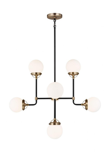 Cafe 8 Light Large Chandelier by Visual Comfort Studio - 3187908