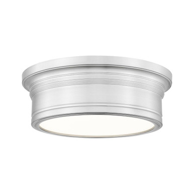 Bentley 24W 1 LED Flush Mount 4 Inch Tall and 12 Inch Wide by Z Lite - 7702F12