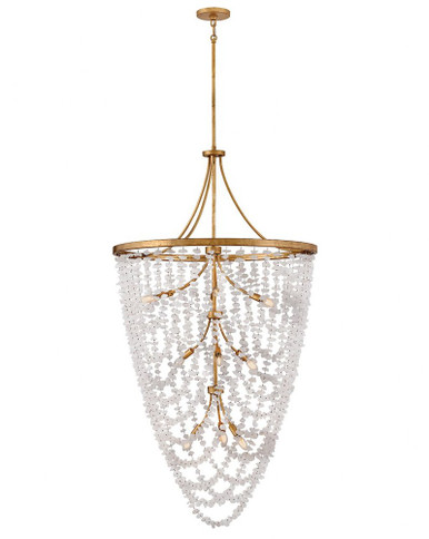 Myra 60W 12 LED Medium Chandelier 65.5 Inch Tall by Fredrick Ramond  - FR41598DA