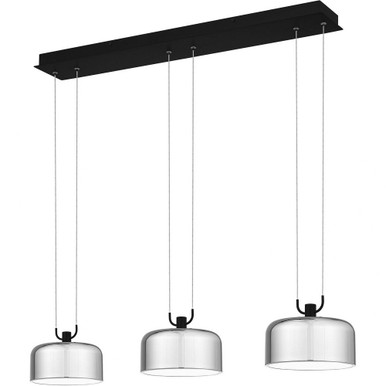 Gabriel LED Linear Chandelier by Quoizel - PCGAB335MBK
