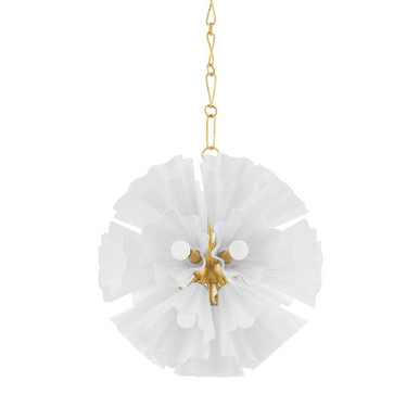Capri 22 Light Medium Chandelier by Hudson Valley - 5524-AGB