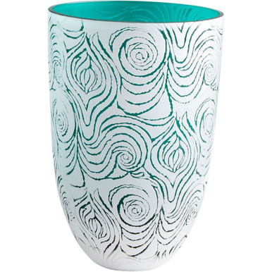 Destin 7.5 Inch Large Vase by Cyan  - 08804