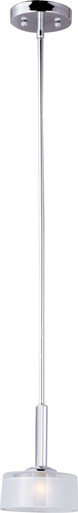 Elle 1 Light Small Pendant by Maxim - 91045FTPC