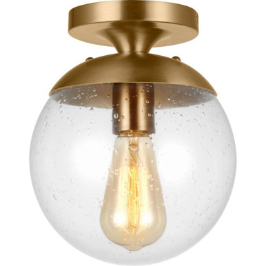 Leo Hanging Globe 1 Light Semi Flush Mount by Visual Comfort Studio - 7501801