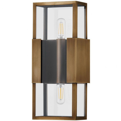 Santa Clara 2 Light Wall Sconce 13.25 Inch Tall by Troy - B2913-PBR