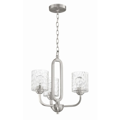 Collins 3 Light Small Chandelier by Craftmade - 54223