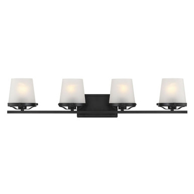 Klein 4 Light Bath Vanity 7.25 Inch Tall and 33 Inch Wide by Savoy House - L8-5250-4