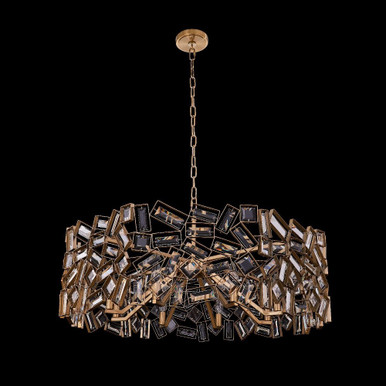Inclanta 8 Light Oversized Pendant by Allegri - 038156-044-FR001