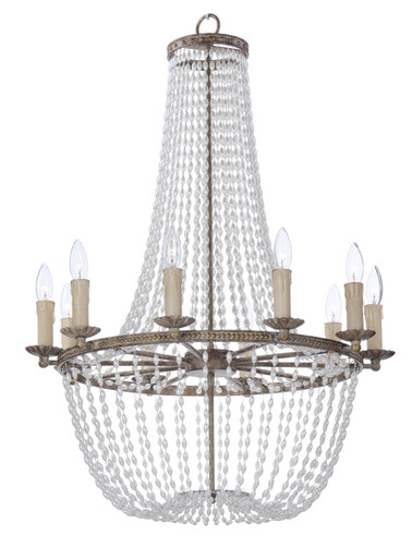 Gisele 10 Light Medium Chandelier by Maxim - 26008ATR