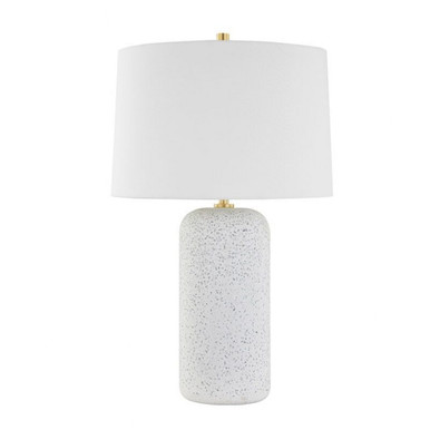 Margaret 1 Light Table Lamp 26.75 Inches Tall and 17 Inches Wide by Mitzi - HL710201-AGB