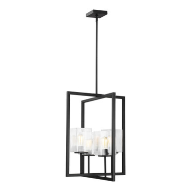 Mitte Four Light Large Foyer Pendant by Generation - 5241504