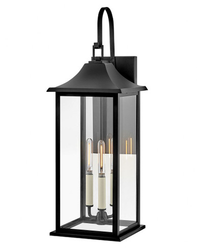 Nolan 3 Light Outdoor Wall Lantern by Lark - 81595BK