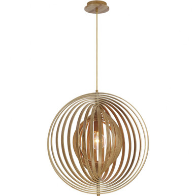 Abruzzo 1 Light Large Pendant 24.25 Inch Tall by Eurofase - 31872